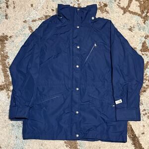 Vintage The North Face Gore-Tex Jacket Womens Large Navy 90s Made in USA